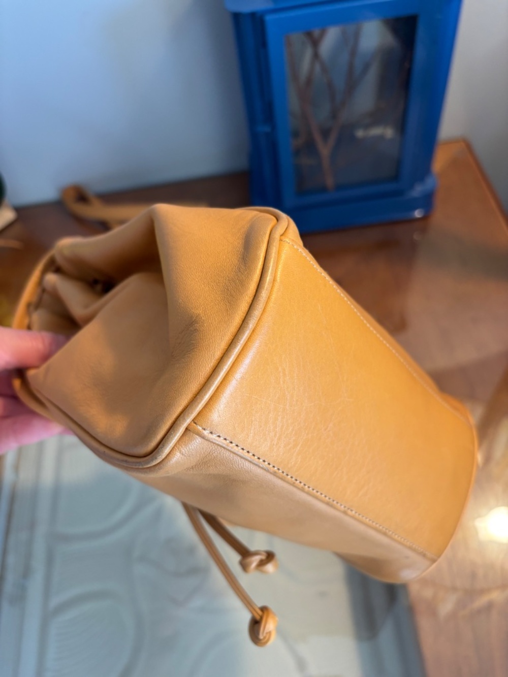 Vintage Coach Flap Drawstring Bag Style 4029 - Picture 6 of 16